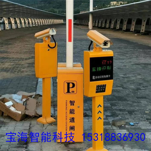 智慧眼车牌识别系统 双色四行屏语音播报与蓝牙升级的停车新体验
